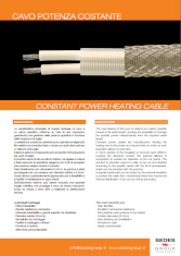 kesilebilir kablo rezistans contant power cable SEDES-broşür-SEDES-brochure